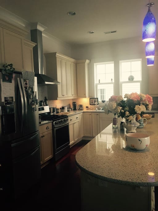 Recycle glass counter tops