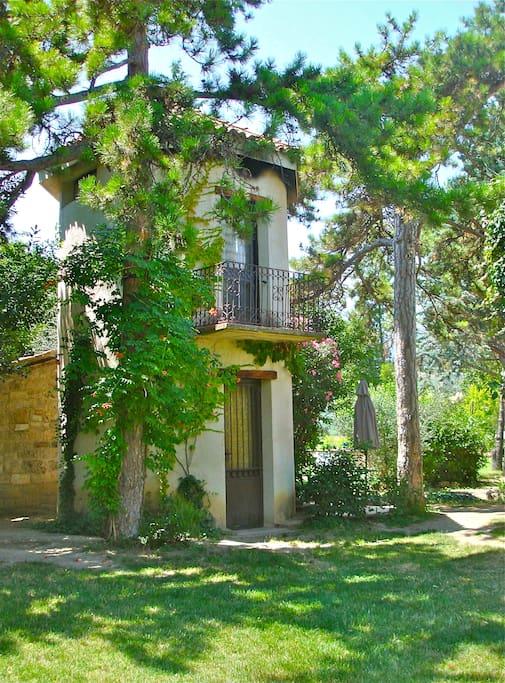 Torretta apartment from the main garden