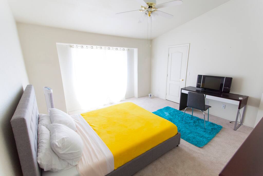 Very bright and spacious.