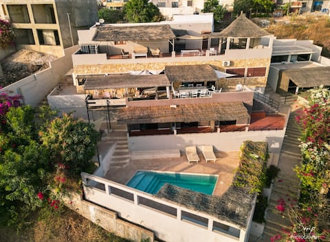 Villa koté ocean pool panoramic sea view