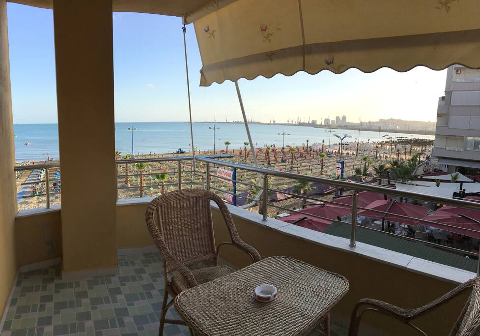 View from the balcony