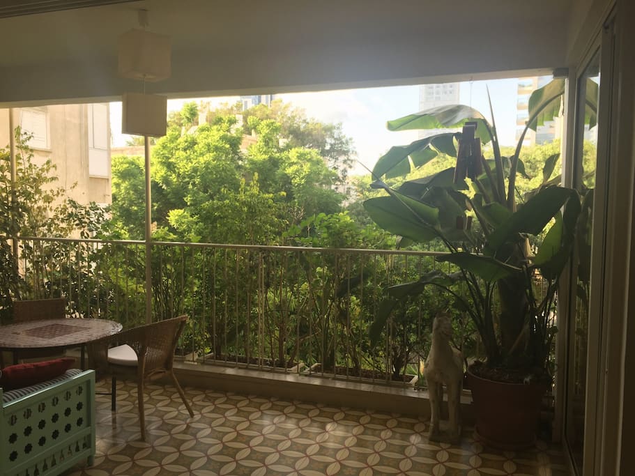 Living Room & Balcony View