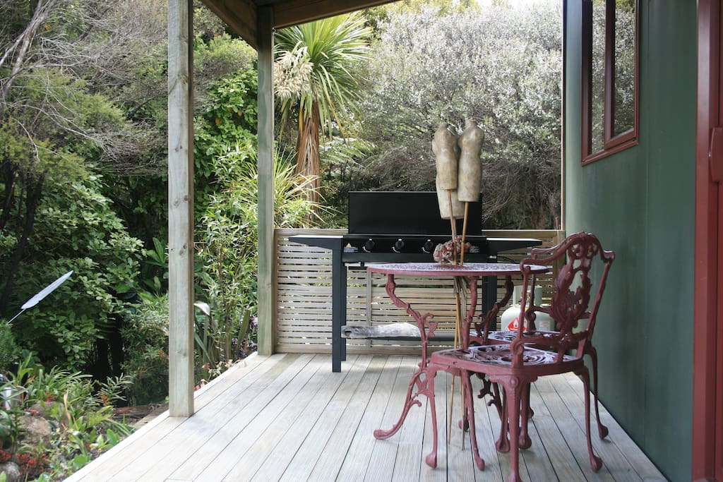 Relax on your deck and enjoy cooking on your BBQ