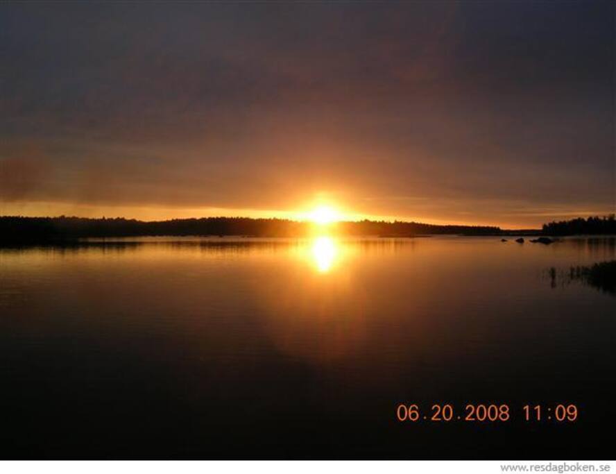Midsummer night at 11 pm