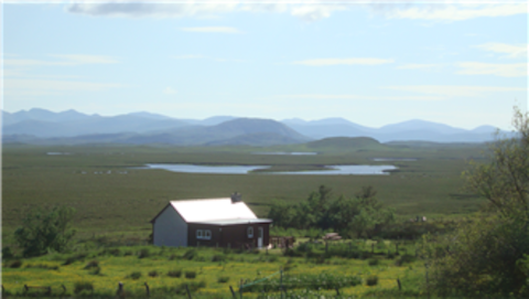 Harris Hill Lodge, Achmore, Lewis, Outer Hebrides.
