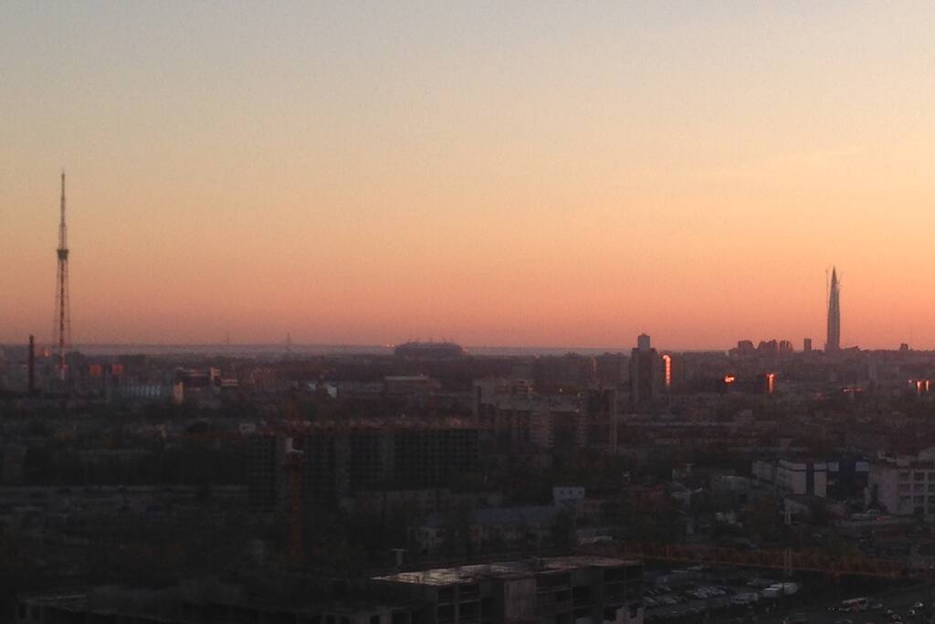 View from the balcony