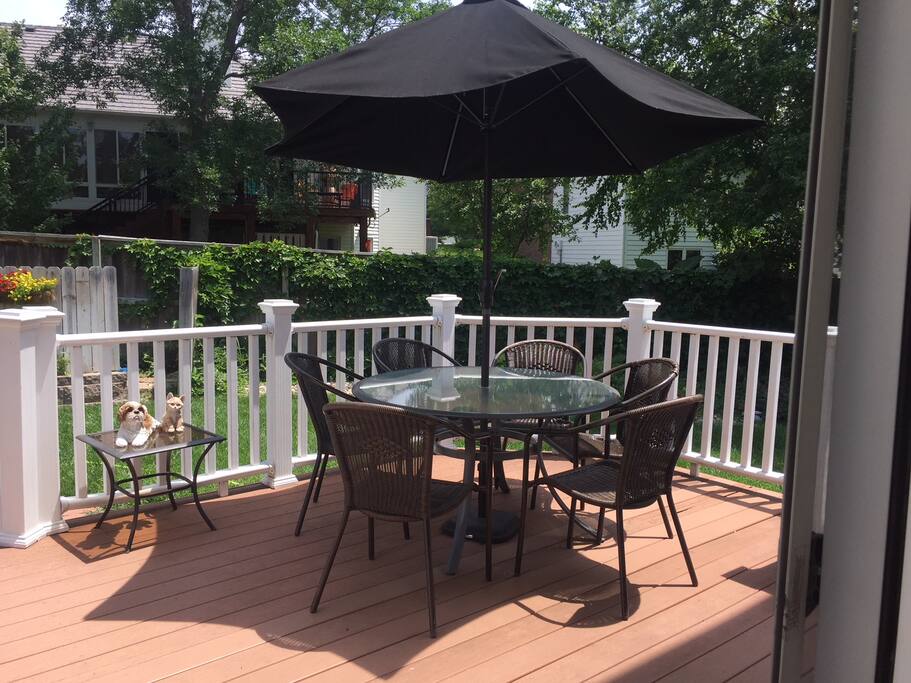 Upper patio
