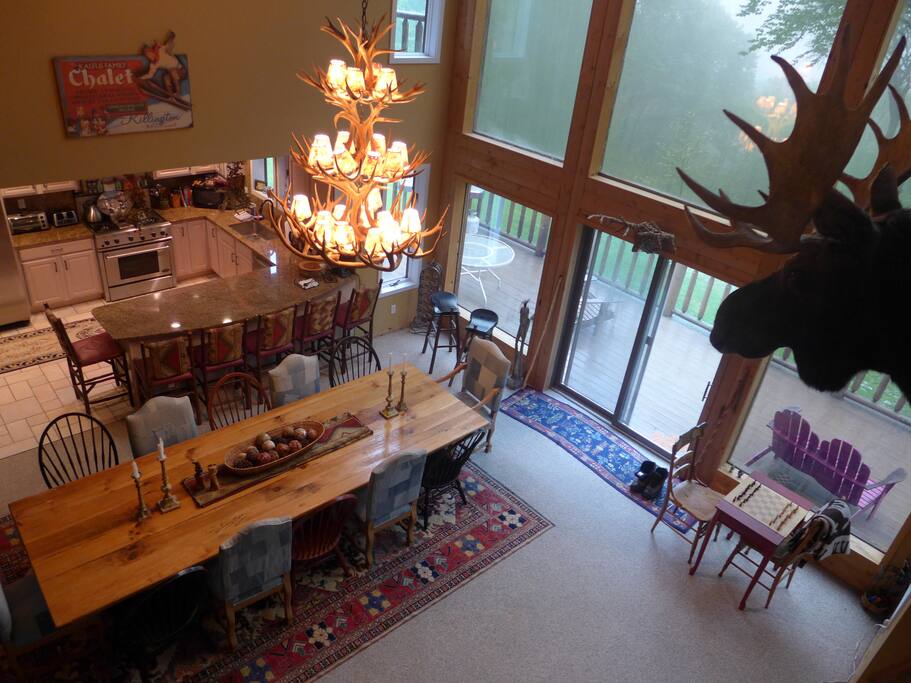 Brownie the Moose and Eastern Views