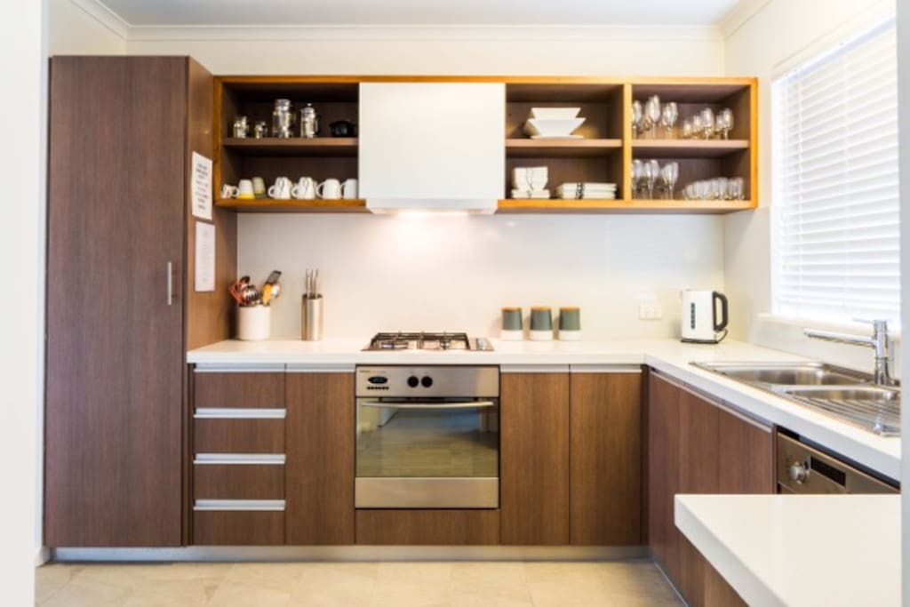 fully equipped kitchen