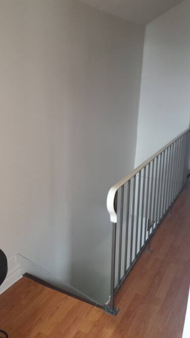 stairs to bedroom - one flight