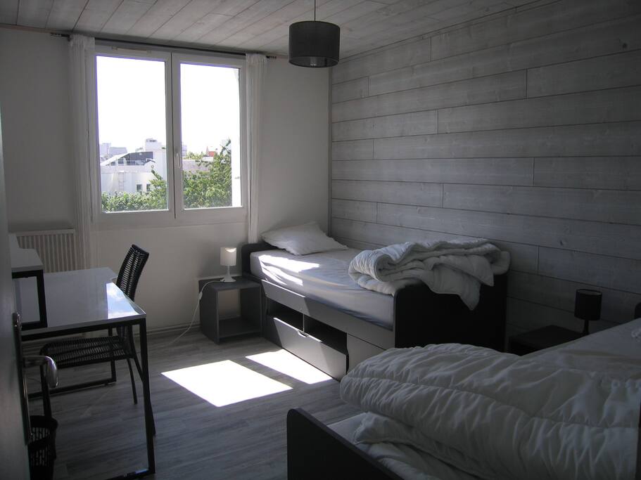 Chambre 2 lits