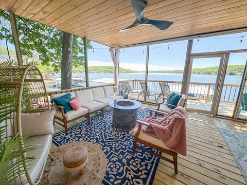Lake of the Ozarks Waterfront Cabin