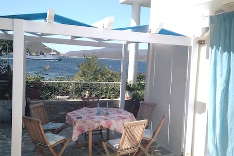 Picturesque house by the sea