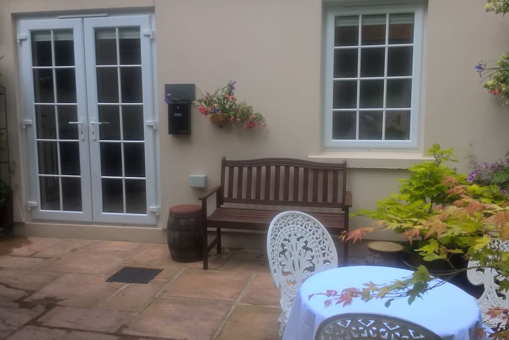 The patio