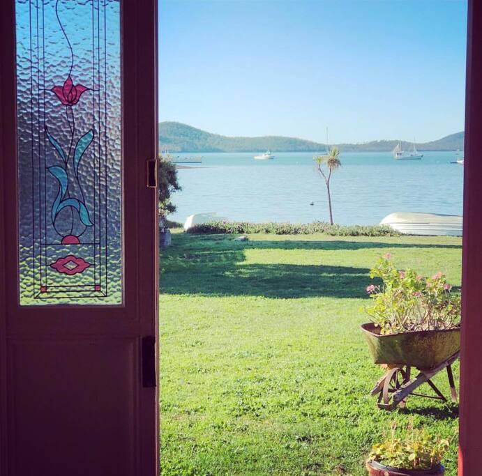 When you open up the door to this view....