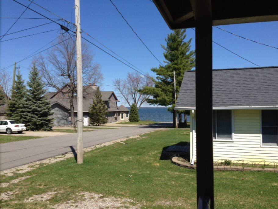 View from porch