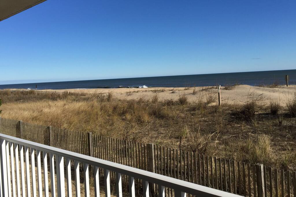 View from balcony