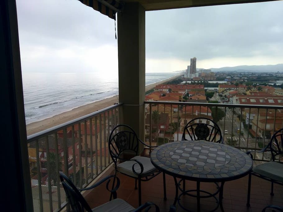 Terraza en primera línea de mar