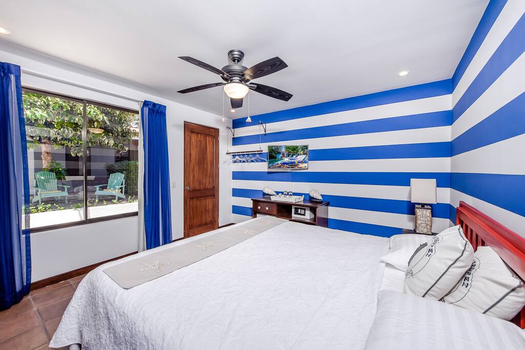 Room with the view to garden and pool