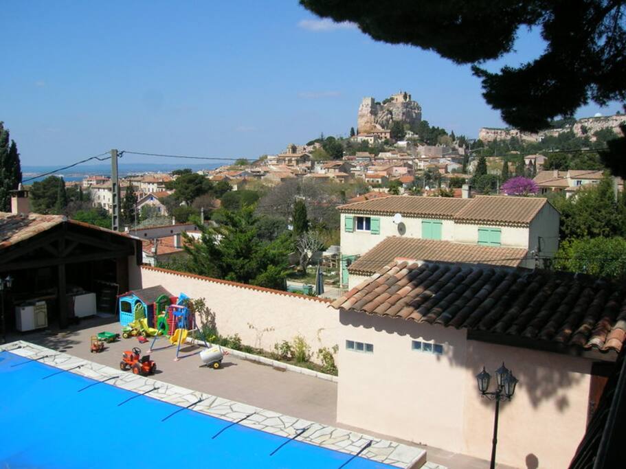 Vue sur le vieux village