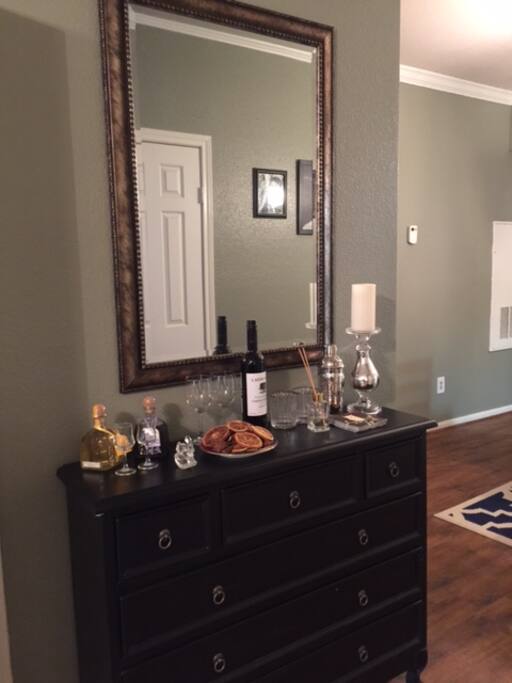 Bar area