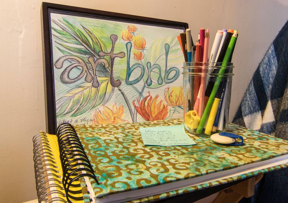 Artbnb supplies