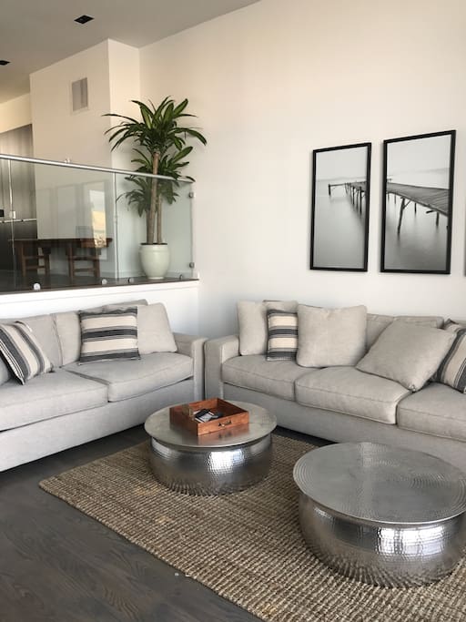 Living room - open floor layout