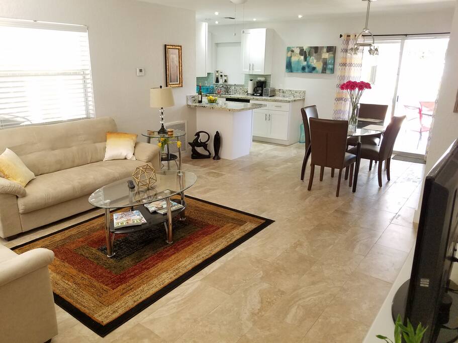 Newly renovated Living