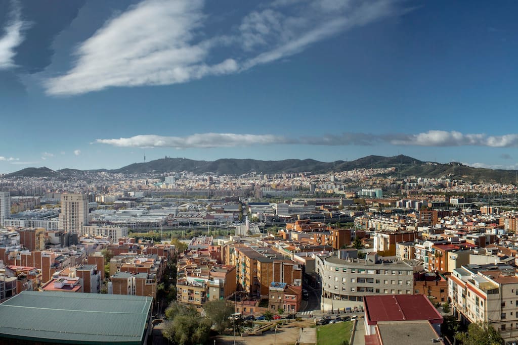 Vistas desde el edificio.