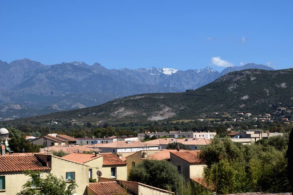 Les montagnes de Balagne.