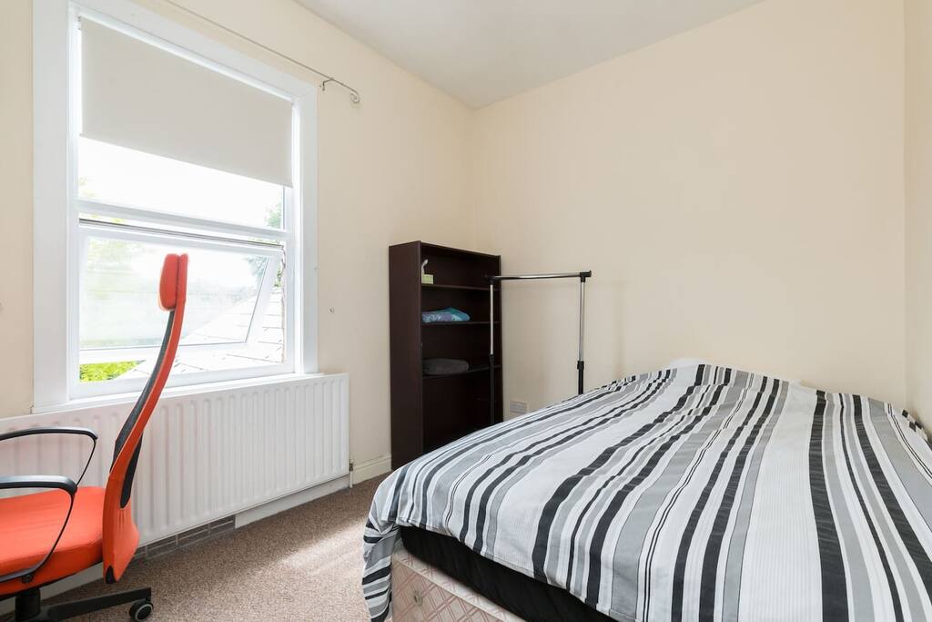 the bedroom