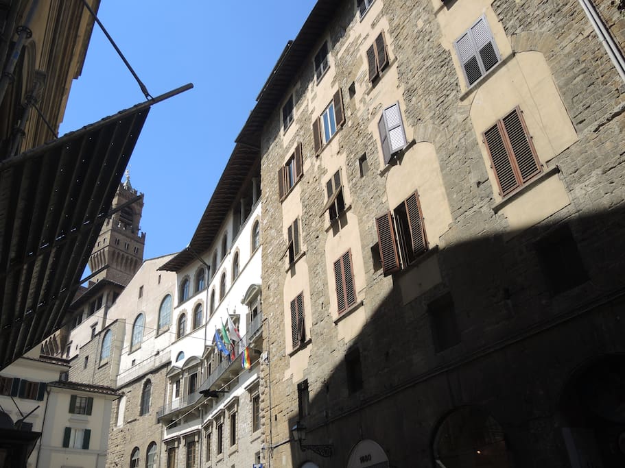 Appartamento situato davanti a Palazzo Vecchio