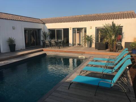 Contemporary villa - pool - 5 min Ile de Ré