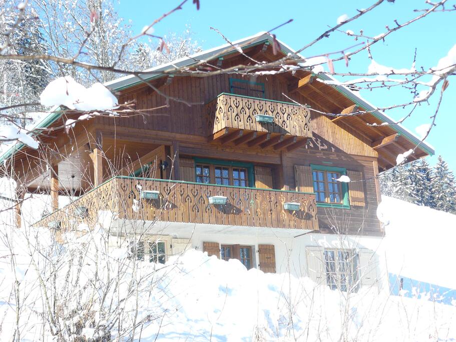 Chalet en Hiver