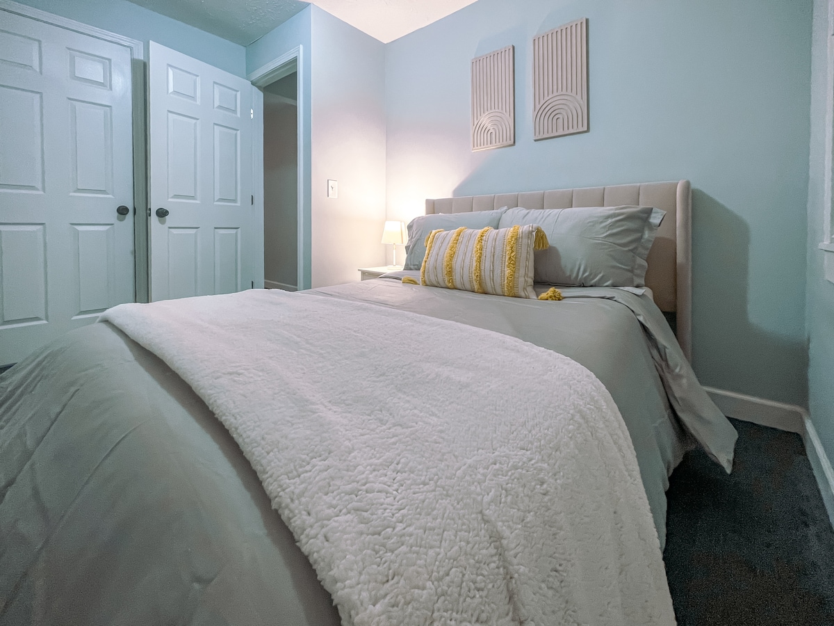 Chumba cha kulala 2 kina kitanda cha ukubwa kamili