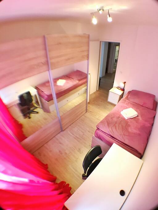 Bedroom with more light