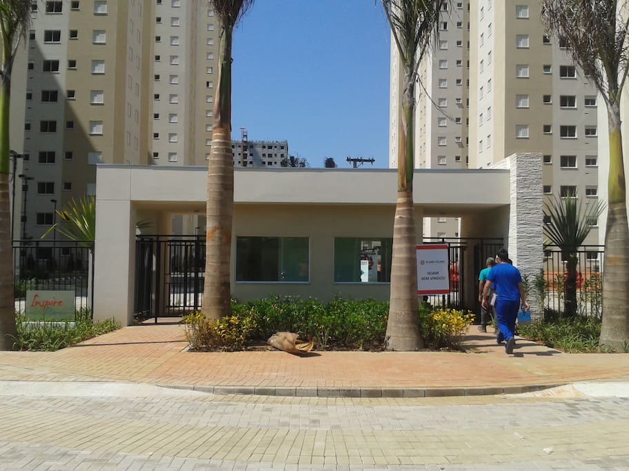 Entrada do condomínio