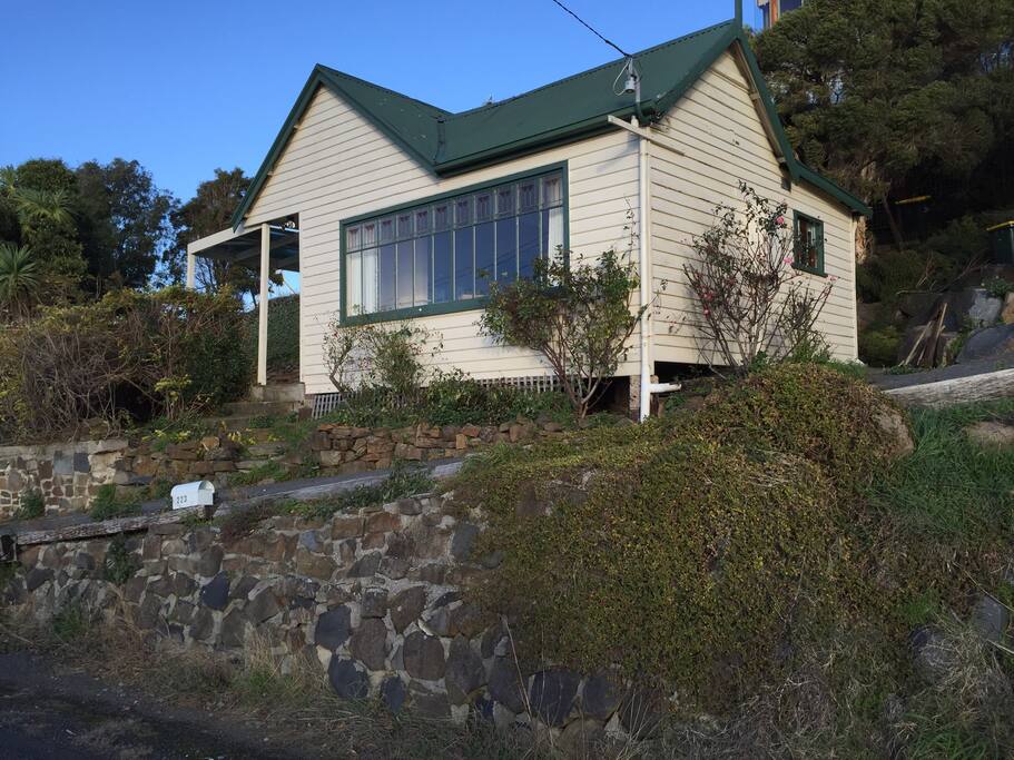The cottage, as seen from Rosevears Drive