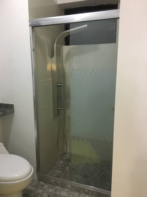 Ducha masajeadora.
