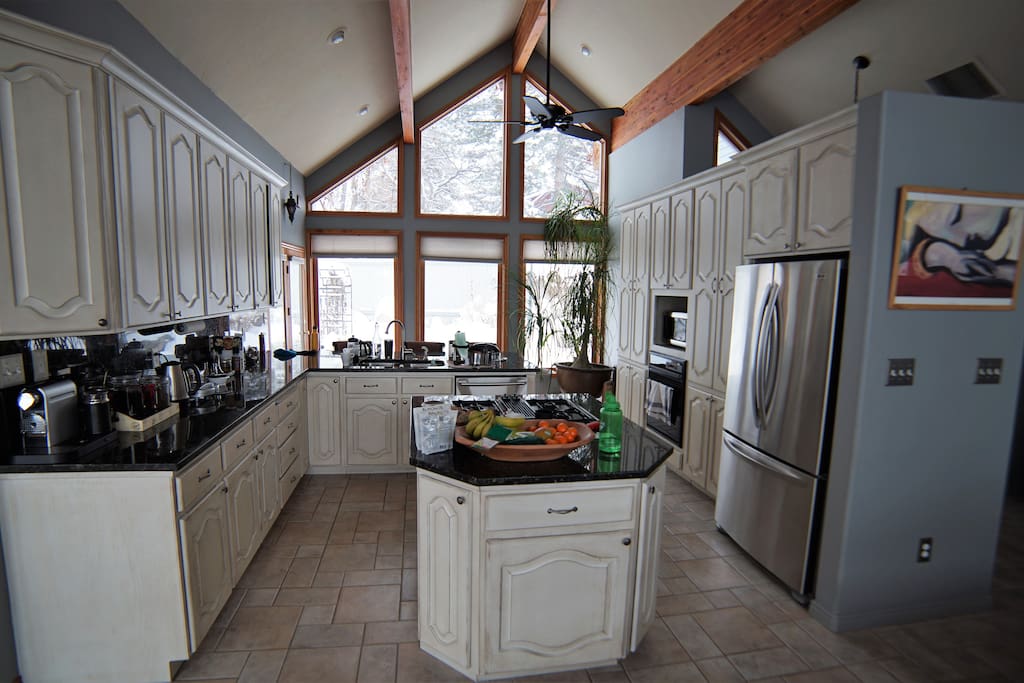 Shared kitchen upstairs
