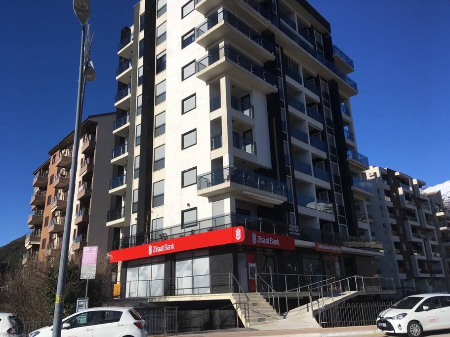 The building