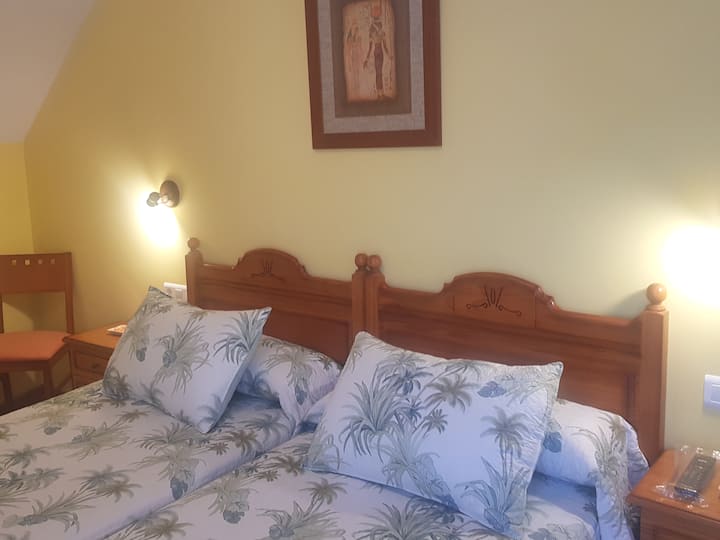 2 Dormitorio 2 camas 0.90