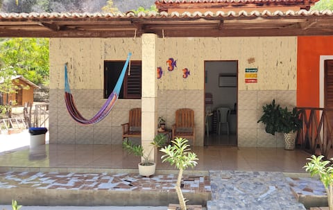 Imóvel de sucesso: Chalet with full kitchen on Ponta Grossa Beach em Icapuí
