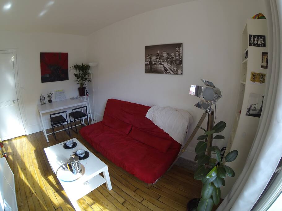 The living room