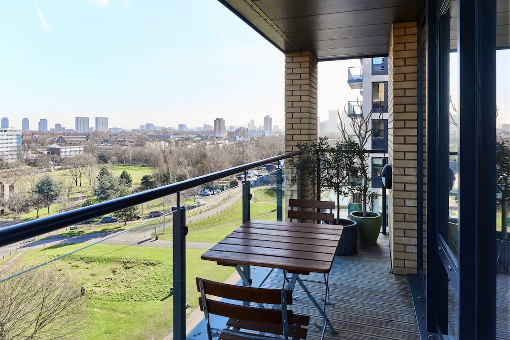Enjoy sitting out on the lovely balcony