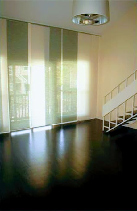 View toward the balcony.