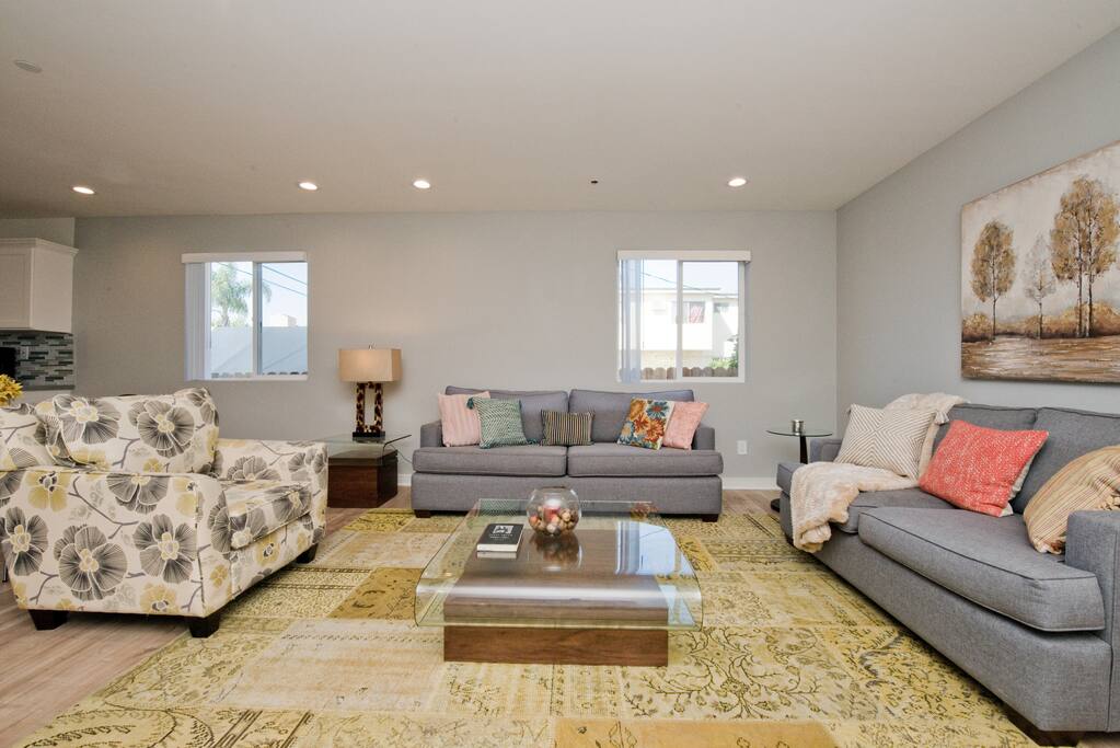 First of Two Living Rooms - Downstairs Living Room
