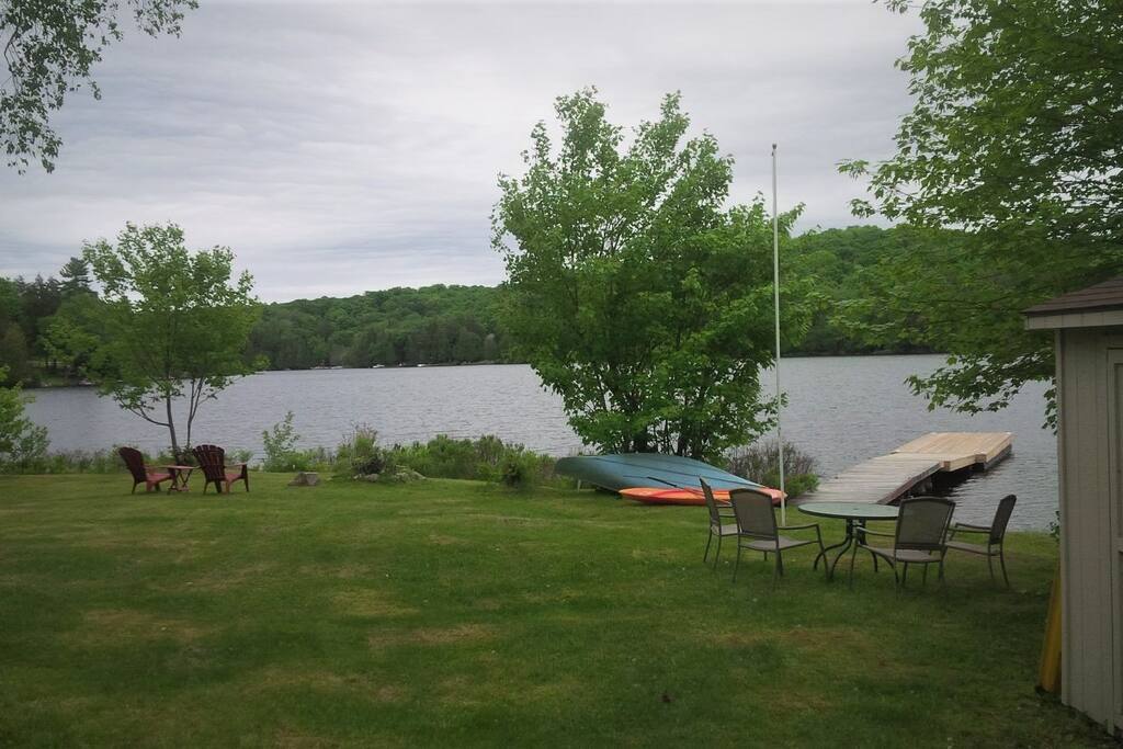 Dock, Water Toys and Fire Pit