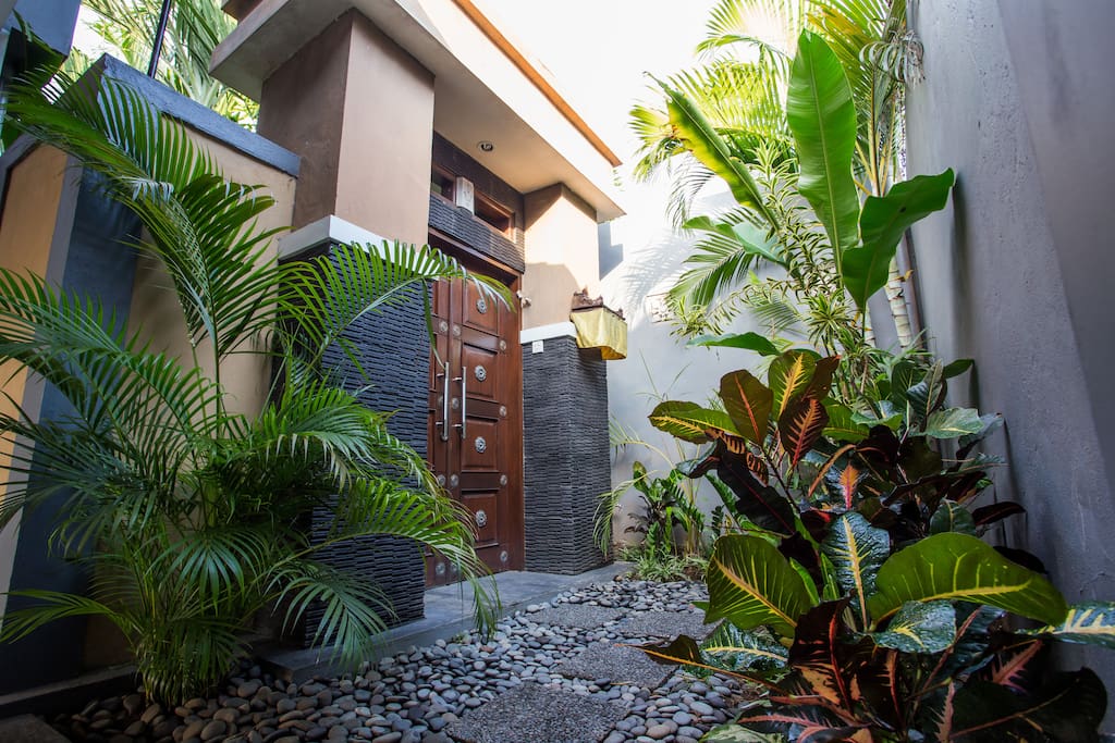 Private entrance
