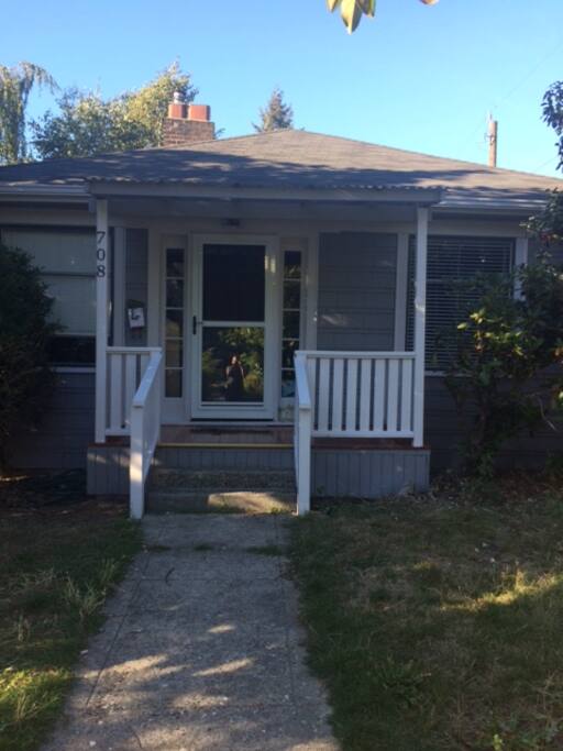 Front of house.
